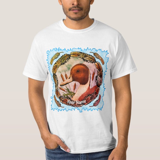 Camiseta do Pato Rabo de Agulha (Frente)