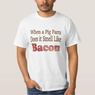 Camiseta do Peido de Bacon