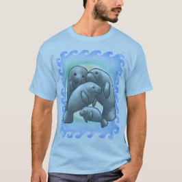 Camiseta do peixe-boi