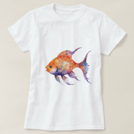 Camiseta do Peixinho Dourado Muito Preocupado