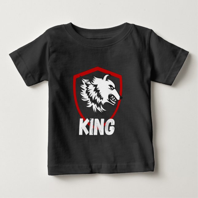 Camiseta do Pequeno Rei Leão Bebê (Frente)