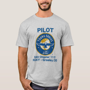 Camiseta do piloto Young Eagles