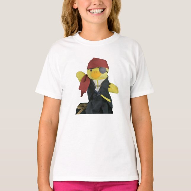 Camiseta do Pirata Danny Duck (Frente)