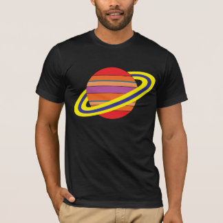 Camiseta do planeta CMYK