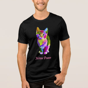 camiseta do poder do gatinho
