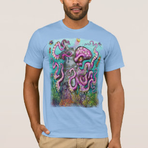Camiseta do polvo obsessivo