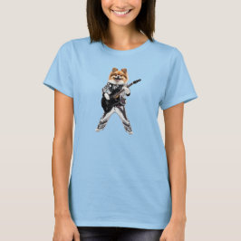 Camiseta do Pomerânia Rock Star