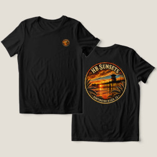 Camiseta do Pôr do Sol de Huntington Beach