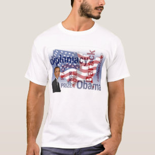 Camiseta do prémio nobel de Obama