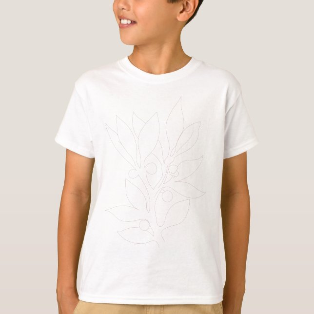 Camiseta do Primeiro Dia de Aula para Meninos de V (Frente)
