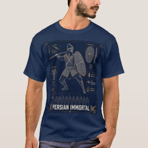 Camiseta do Projeto do Imortal Persa