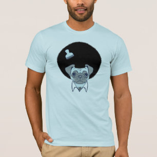 Camiseta do Pug do disco