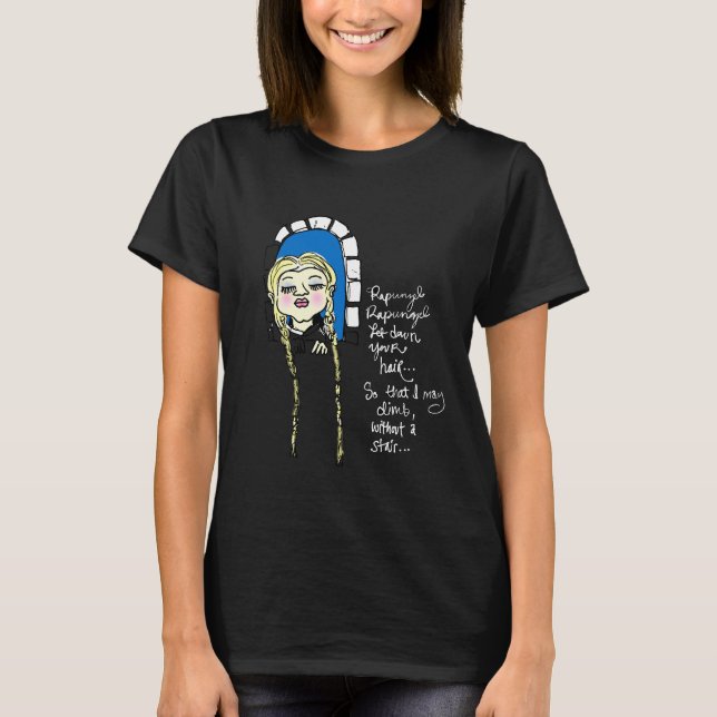 Camiseta do Rapunzel (Frente)