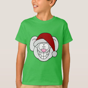 Camiseta do Rato Papai Noel