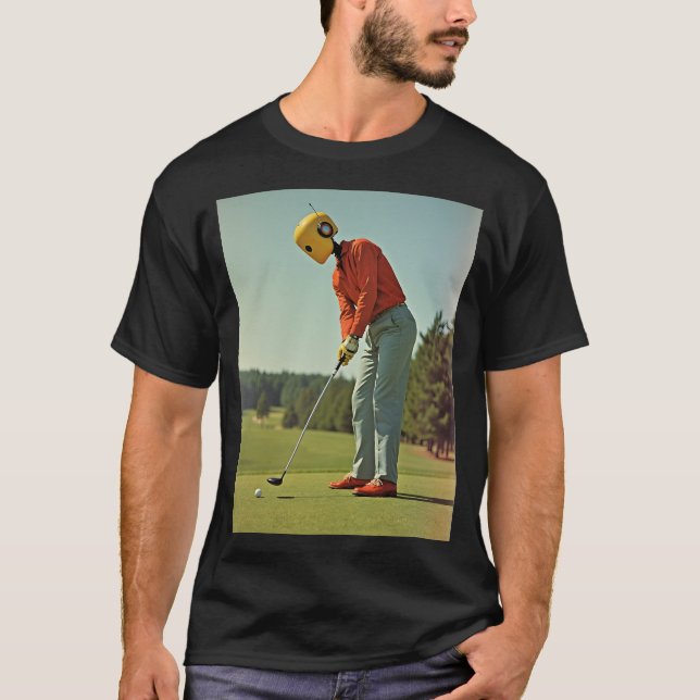 Camiseta do Robô Golfista (Frente)