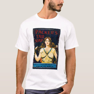 Camiseta Do "sabão do alcatrão empacotador" do poster