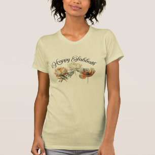 Camiseta do Sabbath com flores lindas