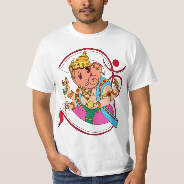 Camiseta do Senhor Ganesha (Frente)