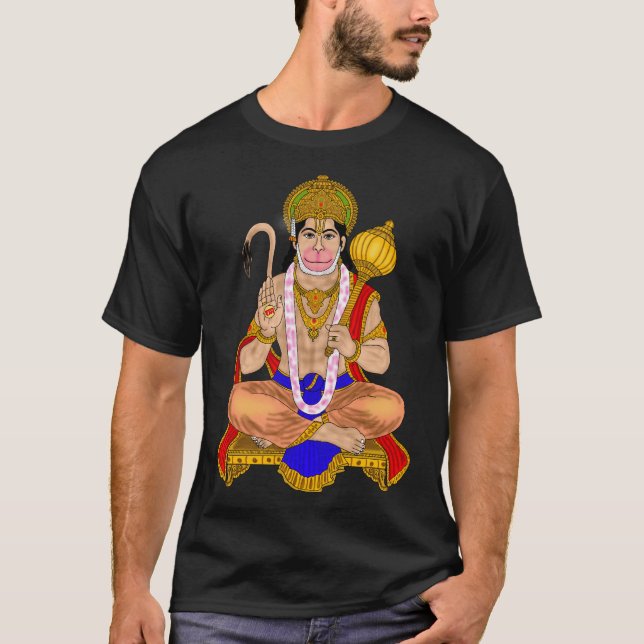 Camiseta do Senhor Hanuman (Frente)