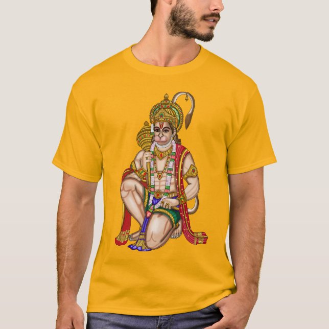 Camiseta do Senhor Hanuman  (Frente)