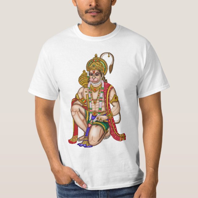 Camiseta do Senhor Hanuman  (Frente)