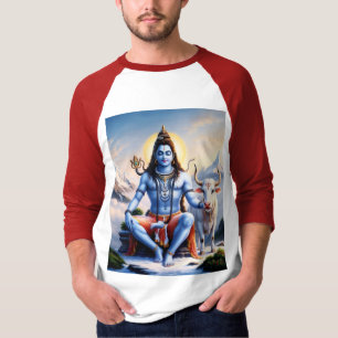 Camiseta do Senhor Shiv - Design espiritual hindu