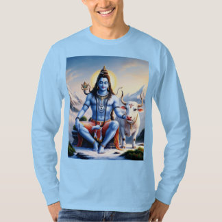 Camiseta do Senhor Shiv - Design espiritual hindu