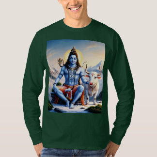 Camiseta do Senhor Shiv - Design espiritual hindu