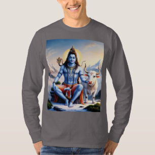Camiseta do Senhor Shiv - Design espiritual hindu