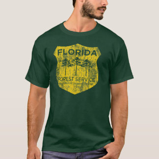 Camiseta do serviço florestal de Florida