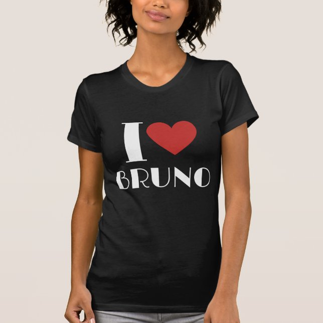 Camiseta do Show Eu Amo Bruno (Frente)