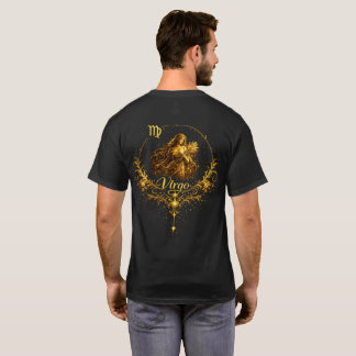 Camiseta do signo único de Virgem, signo estelar