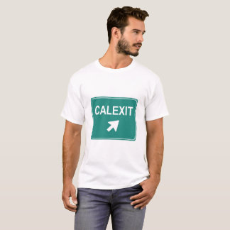 CAMISETA DO SINAL DA AUTOESTRADA DE CALEXIT