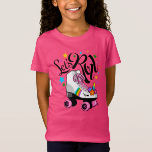 Camiseta do skate Roll Vamos do cilindro do Unicó