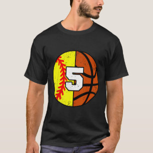 Camiseta do Softll Sketll Número 5 Piada de Aniver