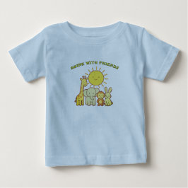 Camiseta do sol amigável