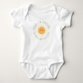 Camiseta do Sol Sorridente Fofo