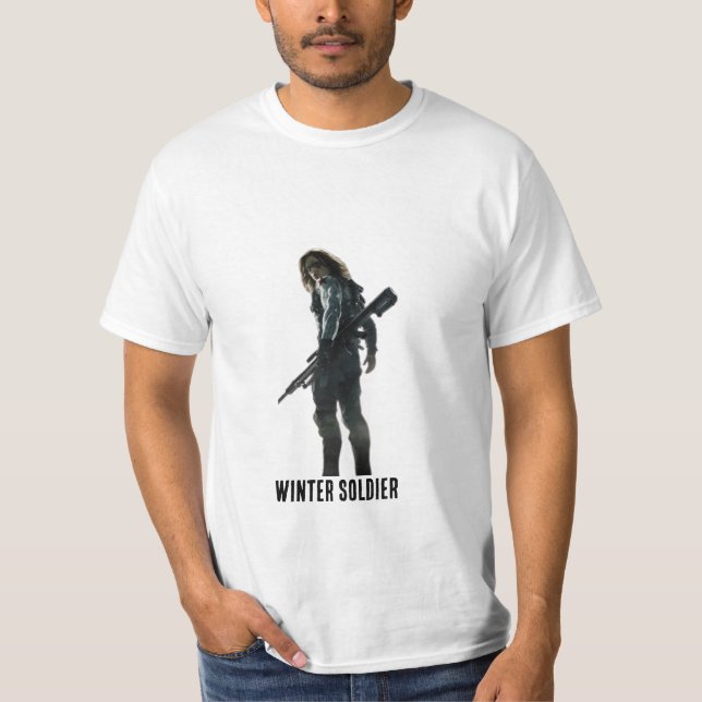 Camiseta do Soldado de Inverno (Frente)