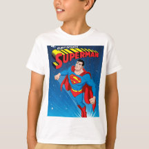 Camiseta do Super Homem para crianças