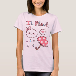 Camiseta Do "T IL Pleut"