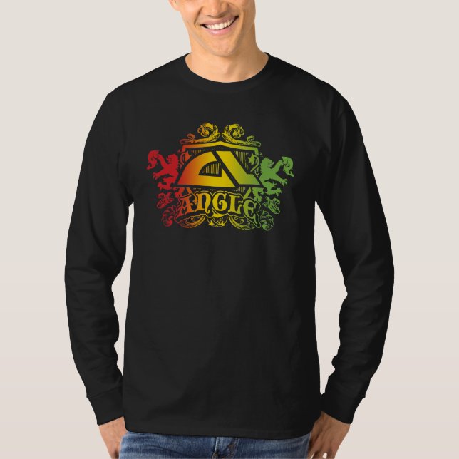 Camiseta Do "T longo da Capa de Rasta arauto" do ângulo (Frente)