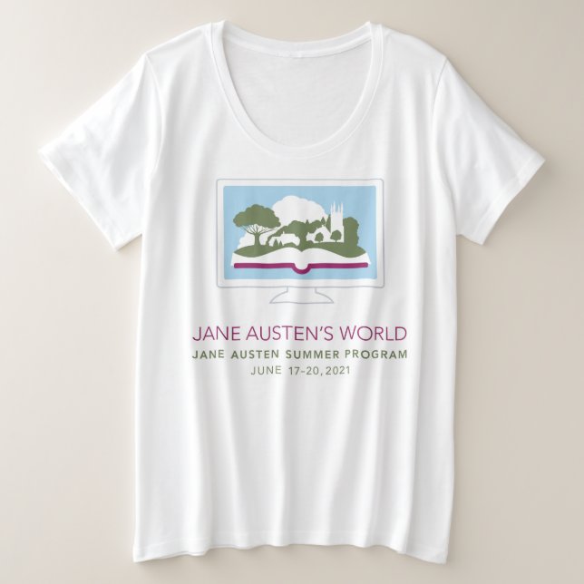 Camiseta do tamanho do JASP 2021 Plus (Frente do Design)