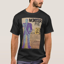 Camiseta do tamanho do monstro do Vintage Voices