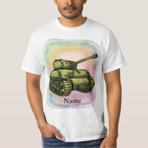 Camiseta do tanque militar