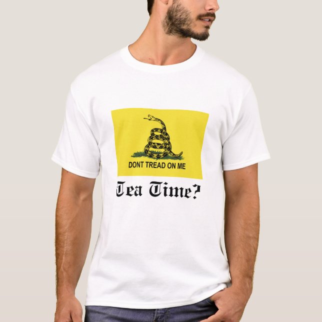 Camiseta do tea party (Frente)