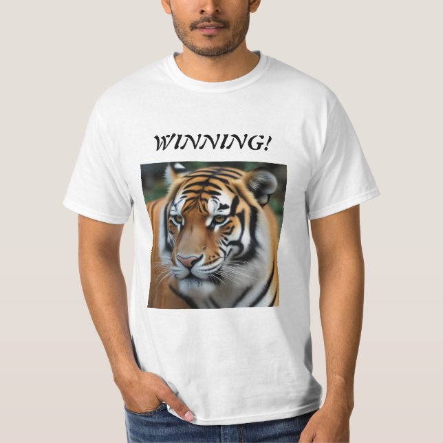 Camiseta do Tigre Vencedora! (Frente)