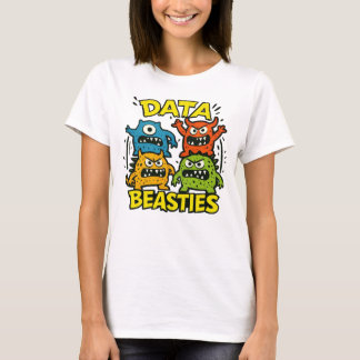 Camiseta do time Female Growly Data Beasties (equi