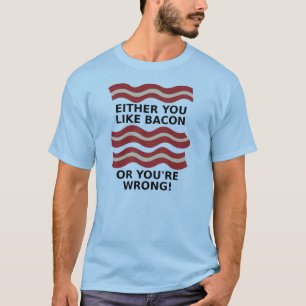 Camiseta do tipo Bacon