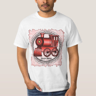 Camiseta do Trem Vermelho