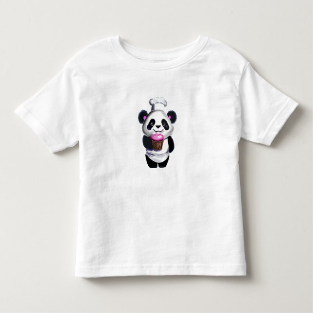 Camiseta do Ursinho Panda Fofo (Frente)